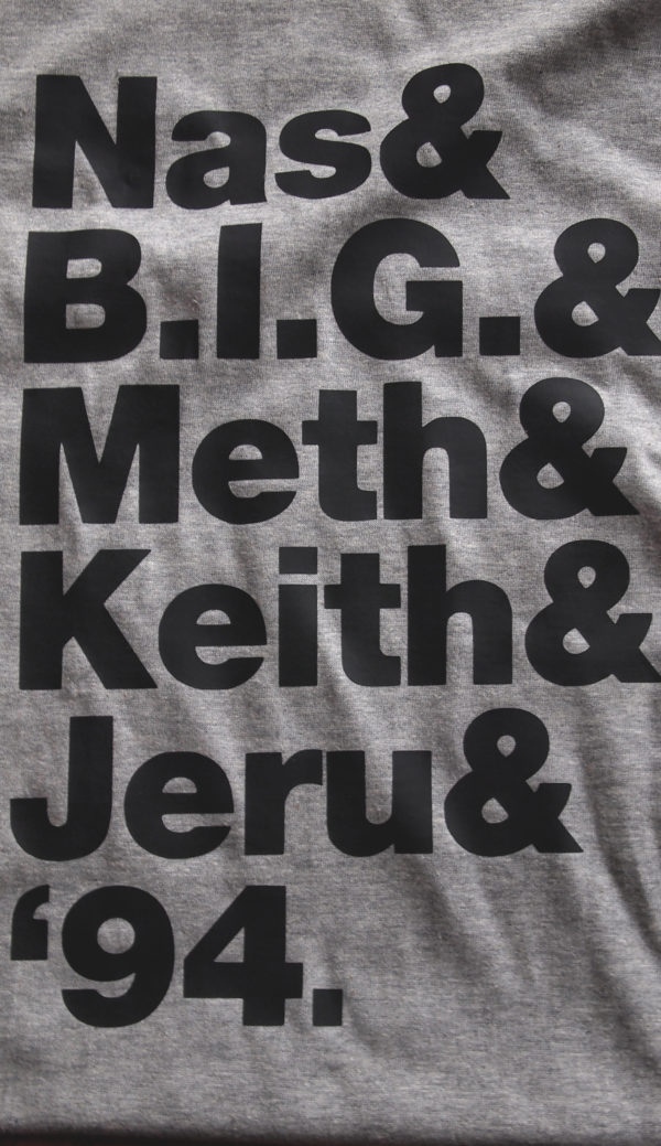 Nas, Biggie, Method Man, Keith Murray and Jeru the Damaja T-Shirt